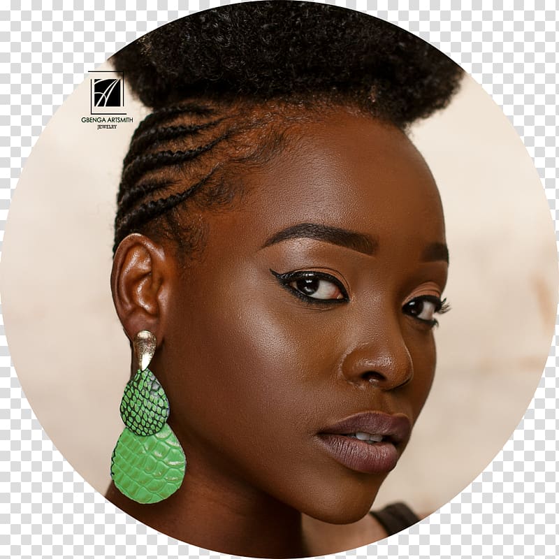 Manya Afro Hair coloring AccelerateTV PicsArt Studio, Nigerian transparent background PNG clipart