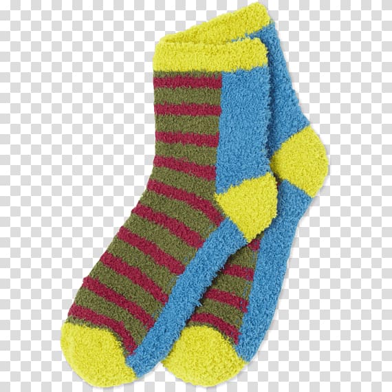 Sock Woolen Shoe, colorful stripe transparent background PNG clipart