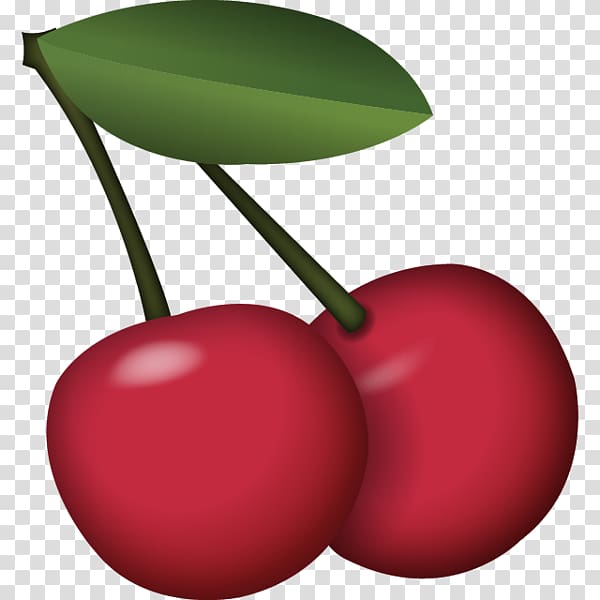 Emojipedia Cherry Sticker, cherry transparent background PNG clipart