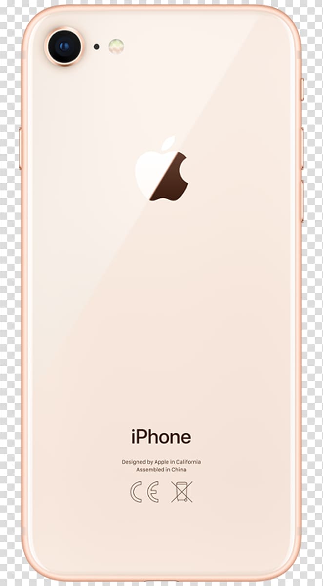 Apple iPhone 8 Plus iPhone X T-Mobile gold, apple transparent background PNG clipart