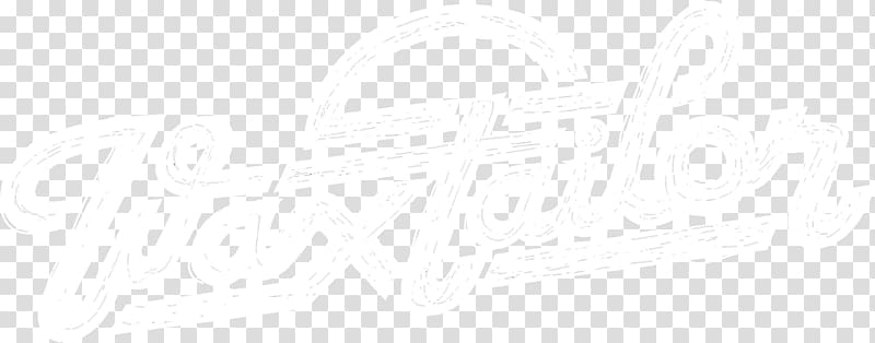 White Font, Tailor logo transparent background PNG clipart
