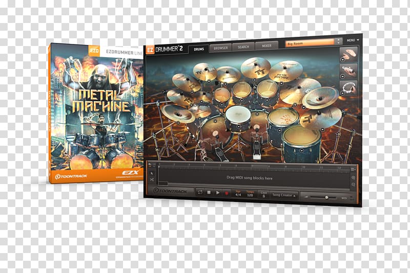 EZdrummer Superior Drummer Music Heavy metal , Megadeth transparent background PNG clipart