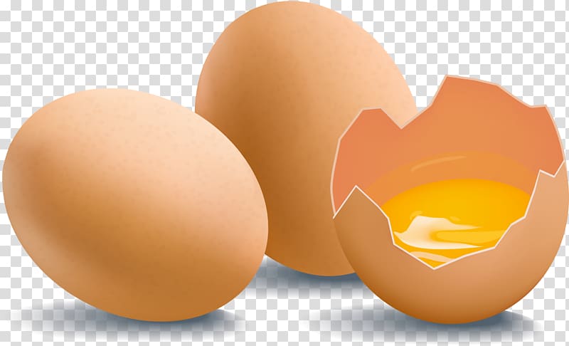 cracked egg, Chicken egg Yolk Chicken egg, fresh eggs and broken egg transparent background PNG clipart