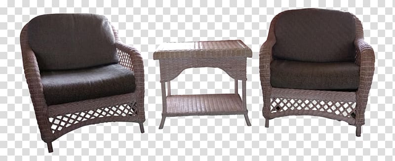 Table Chair Resin wicker Garden furniture, table transparent background PNG clipart