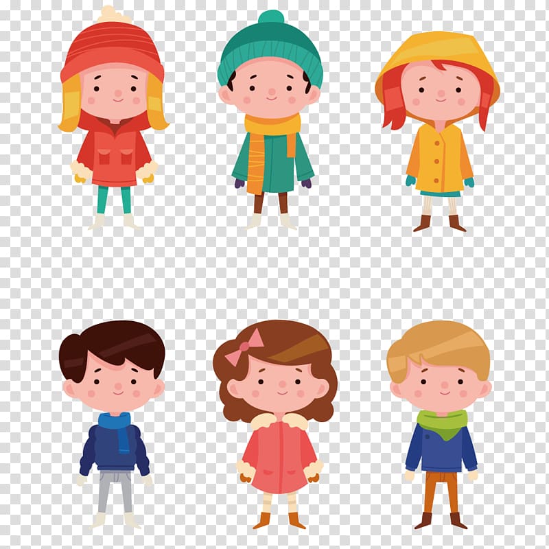Child Clothing Jacket Winter , Adorable child with winter clothes transparent background PNG clipart