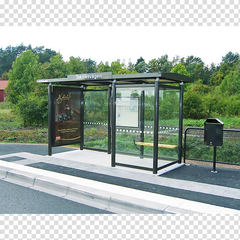 Bus stop, sky city transparent background PNG clipart