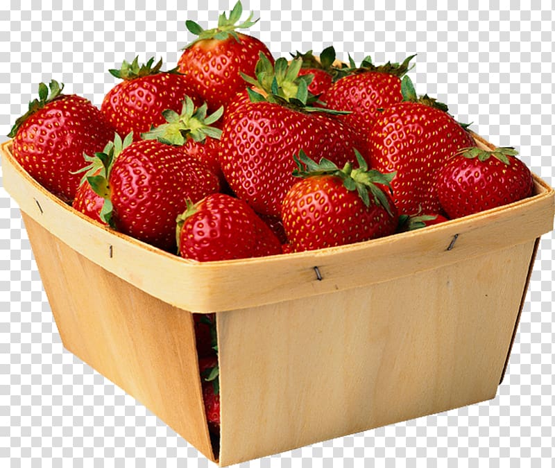 Strawberry Punnet Blueberry Fruit, strawberry transparent background PNG clipart