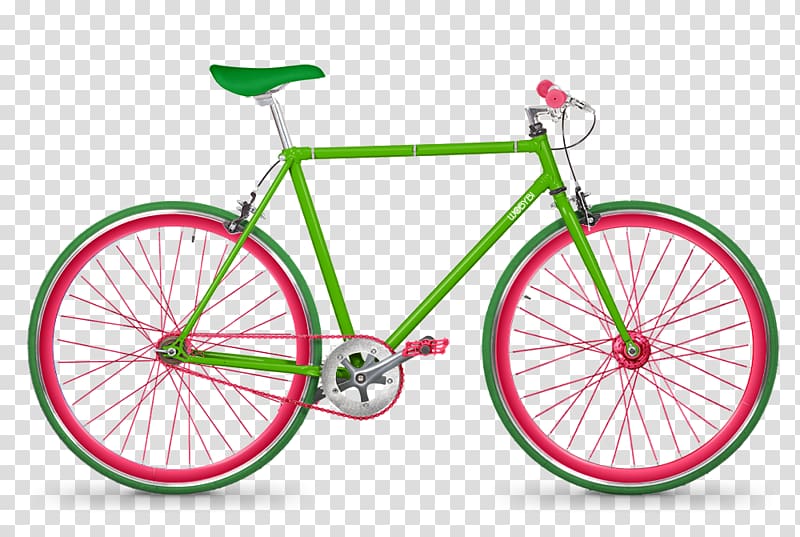 Fixed-gear bicycle 6KU Bikes Single-speed bicycle 6KU Fixie, Bicycle transparent background PNG clipart