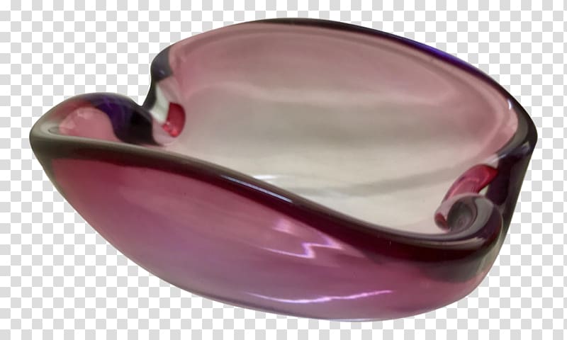 Murano Art glass Ashtray Bowl, murano aperitif glasses transparent background PNG clipart