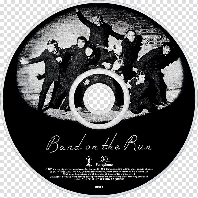 Band on the Run Paul McCartney and Wings Album The Beatles Music, wings album cover transparent background PNG clipart
