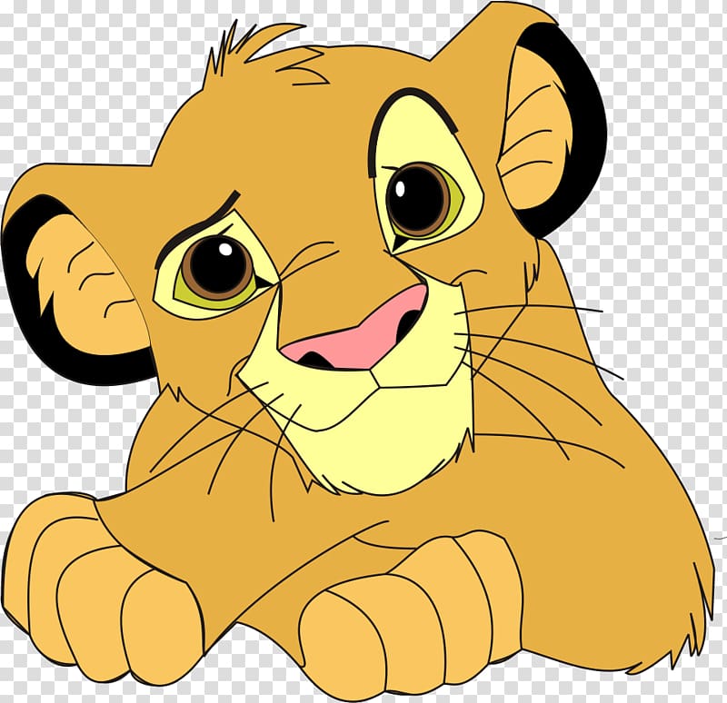 Simba from Lion King, Simba Lion , Lion King transparent background PNG clipart