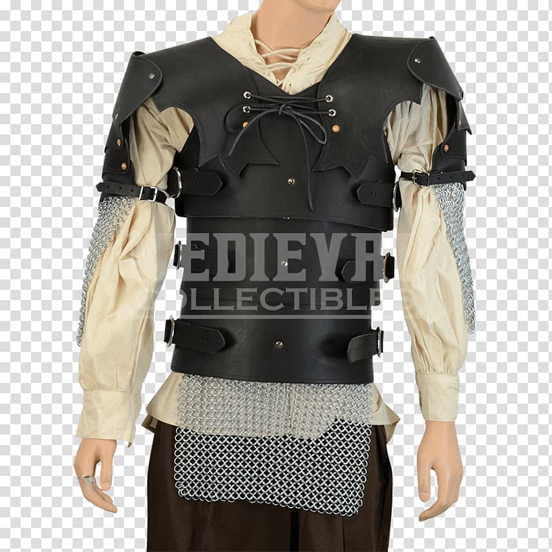Outerwear Shoulder Jacket Sleeve, medieval armor transparent background PNG clipart