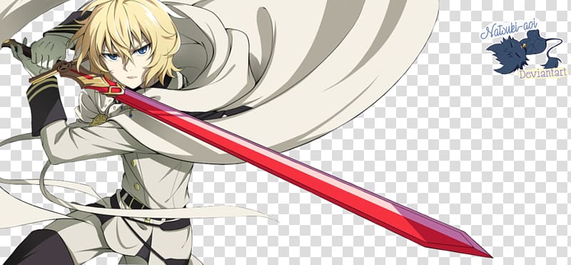 Seraph of the End Michael Kirito, owari no seraph transparent background PNG clipart