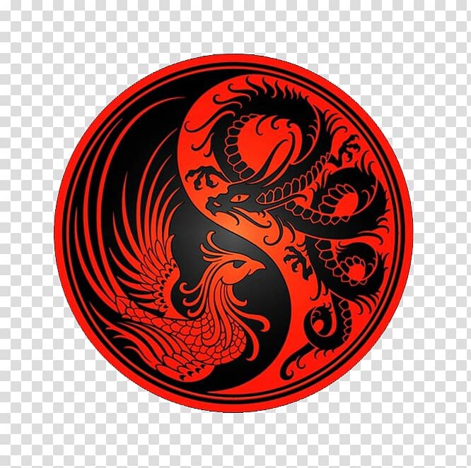 Chinese Dragon Zazzle Phoenix T Shirt Yin And Yang Chinese Ink Painting Style Tai Chi Transparent Background Png Clipart Hiclipart - yin yangpng roblox