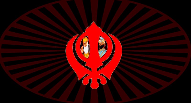 Khanda Sikhism Desktop Symbol, Khanda transparent background PNG clipart