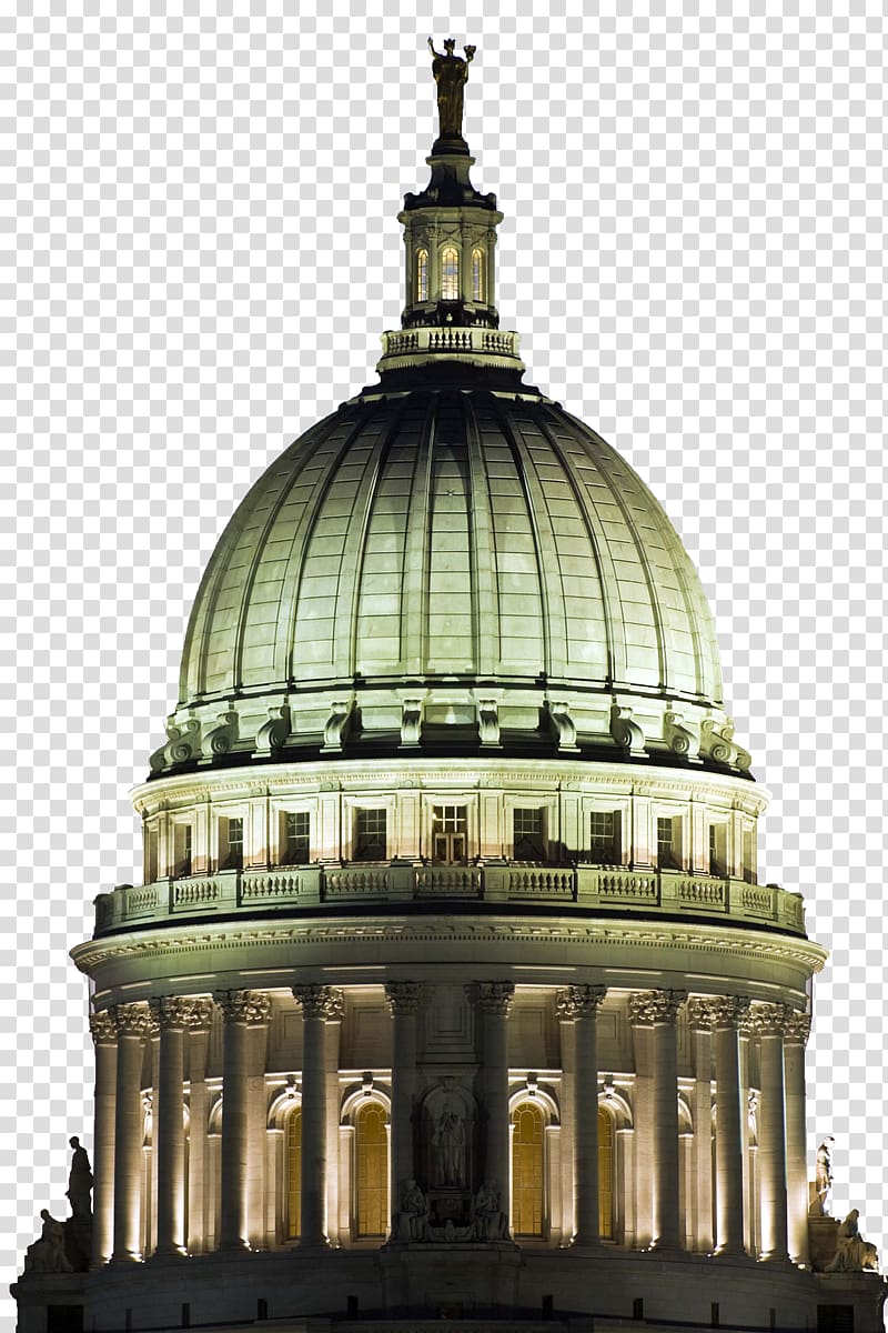 Wisconsin State Capitol McFarland , United States Capitol Dome transparent background PNG clipart