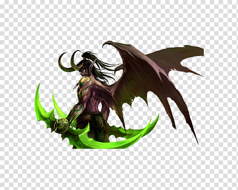 Illidan: World of Warcraft Illidan Stormrage Heroes of the Storm Video game, world of warcraft transparent background PNG clipart
