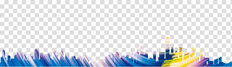 Sky Energy Close-up Computer , City silhouette material transparent background PNG clipart