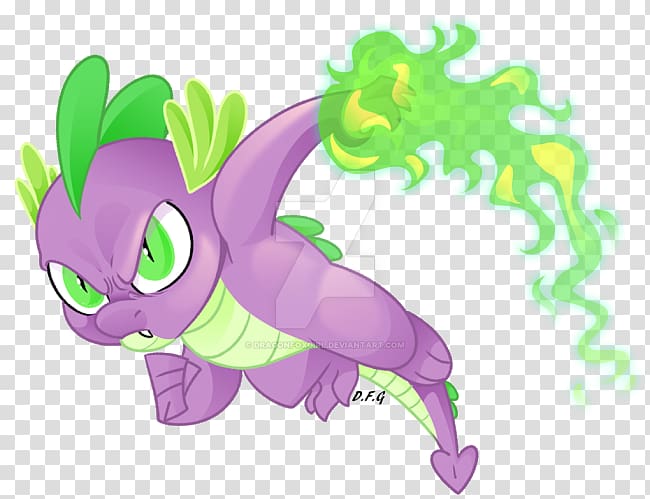 Spike Rarity Pinkie Pie Drawing, dragon transparent background PNG clipart