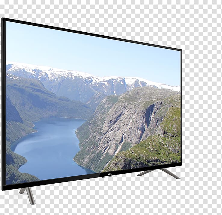 LCD television LED-backlit LCD TCL Corporation 4K resolution, access my account transparent background PNG clipart