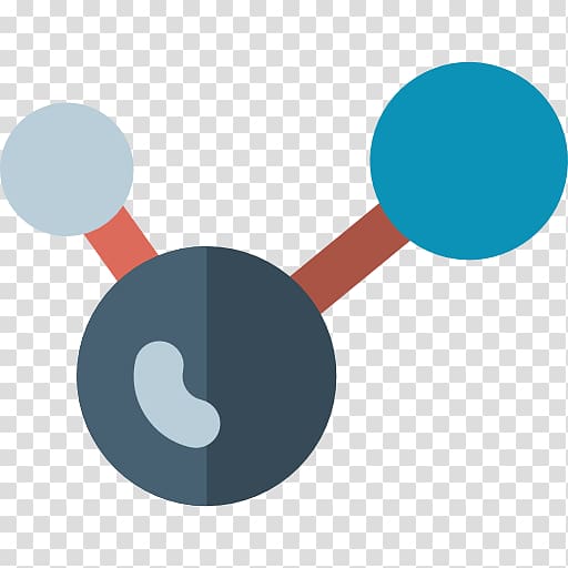 Molecule Molecular biology Chemistry Computer Icons, partial flattening transparent background PNG clipart