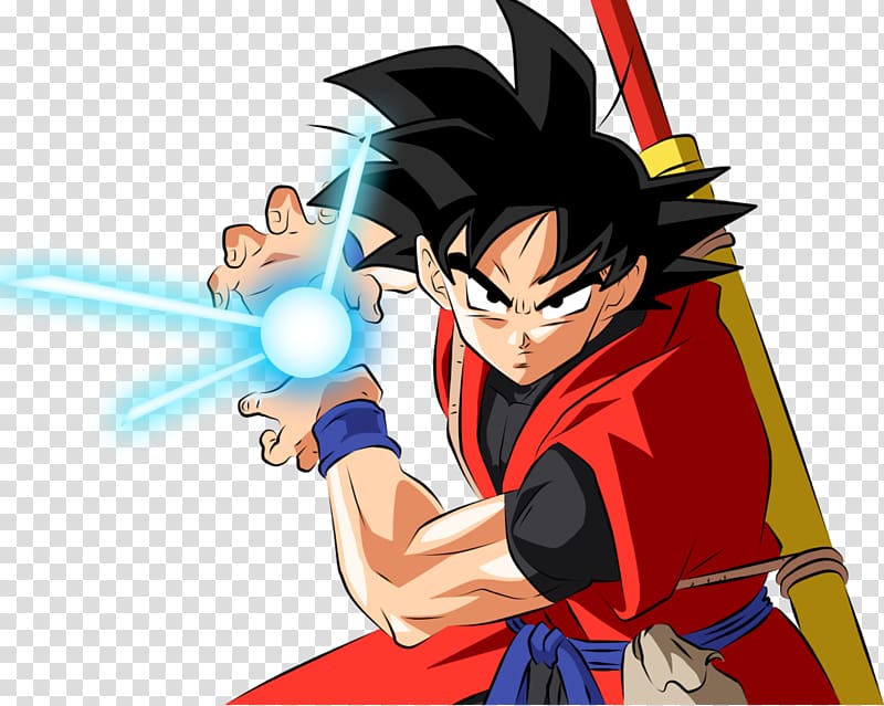 Dragon Ball Heroes Son Goku against blue background, Goku Beerus Gohan Vegeta Whis, goku transparent background PNG clipart