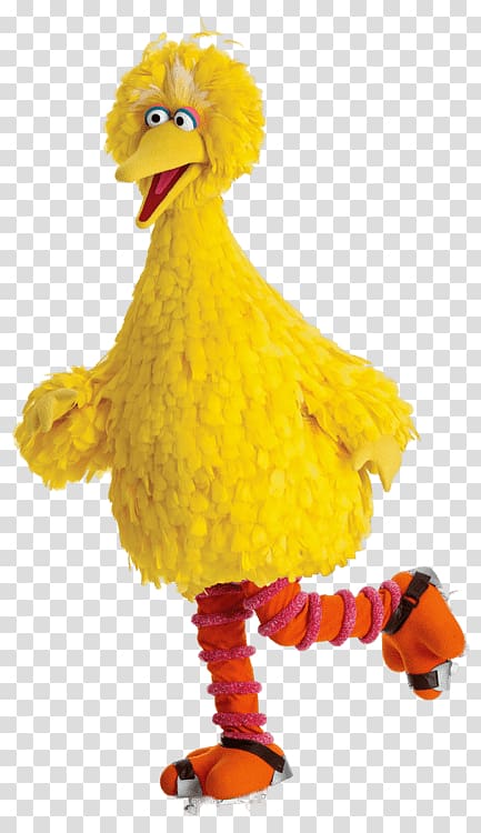 Sesame Street Big Bird , Sesame Street Big Bird Rollerskating transparent background PNG clipart