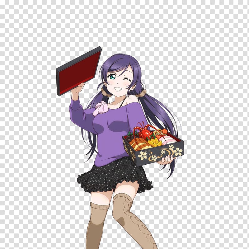 Love Live! School Idol Festival Nozomi Tojo Anime Manga The Idolmaster: Cinderella Girls Starlight Stage, render transparent background PNG clipart