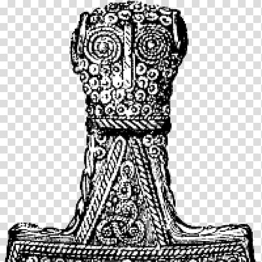 Viking Age Mjölnir Thor Norse mythology, Thor transparent background PNG clipart