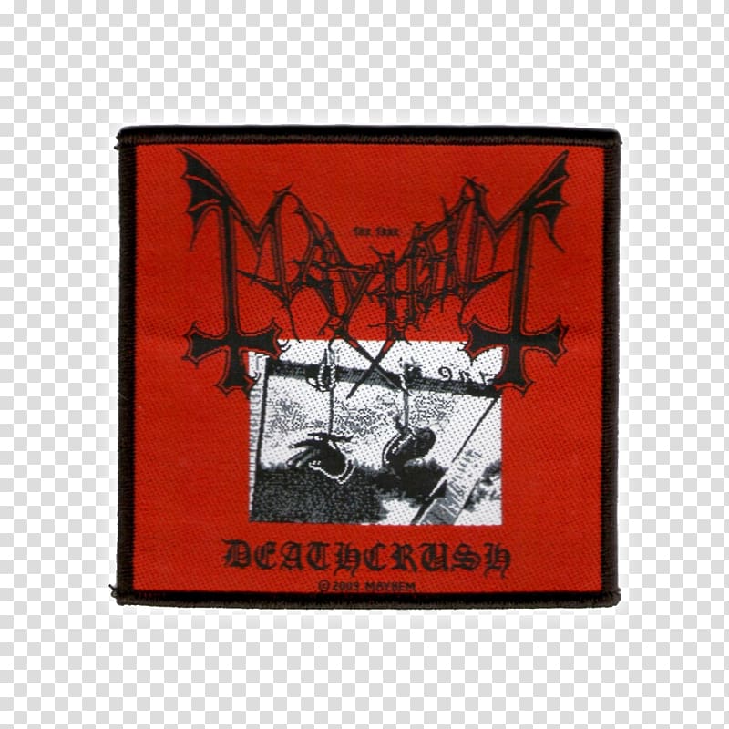 Mayhem Deathcrush Black metal Deathlike Silence Productions Album, Mayhem transparent background PNG clipart