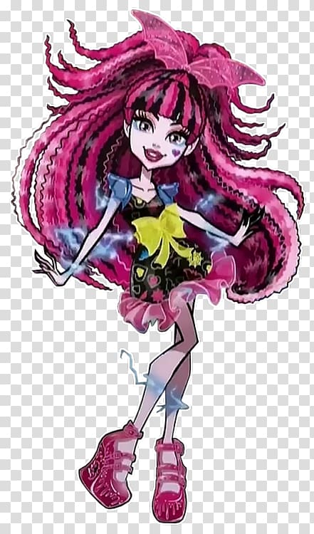 Doll Monster High Draculaura Ghoul Toy, doll transparent background PNG clipart