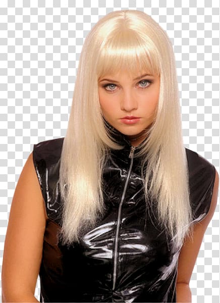 Wig Blond Capelli Bangs Hair highlighting, others transparent background PNG clipart