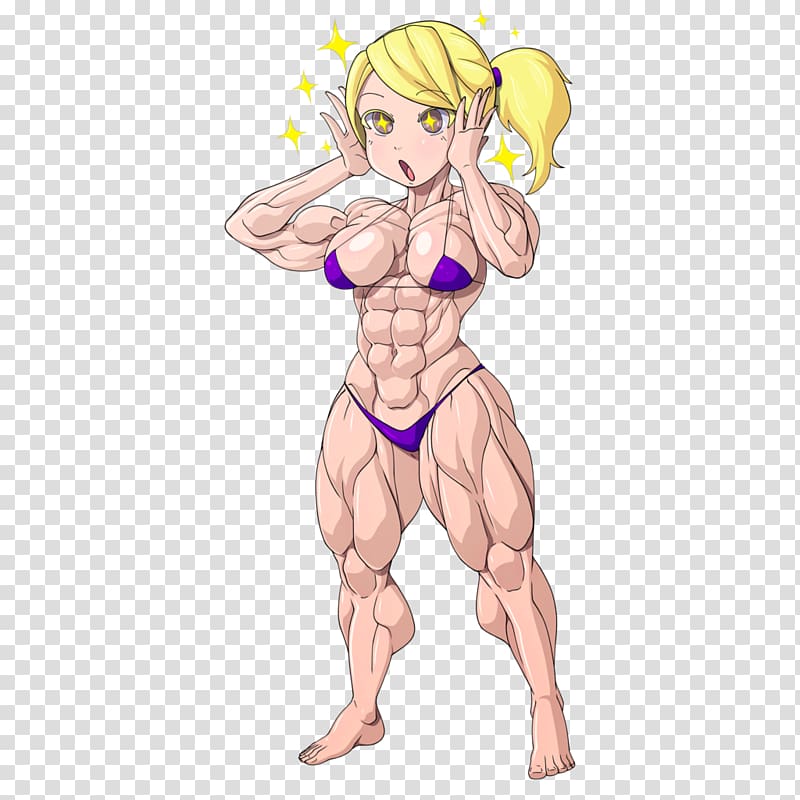 Muscle Finger Cartoon Uniform Resource Identifier Abdomen, muscle growth girl transparent background PNG clipart