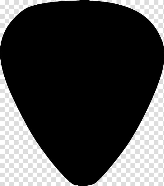 Guitar Picks , avoid picking silhouettes transparent background PNG clipart