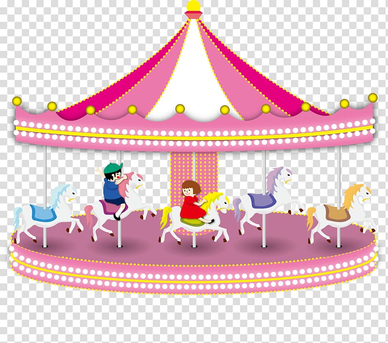 Carousel Amusement park , carrossel transparent background PNG clipart