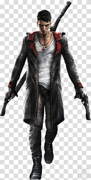 Devil May Cry 5 Dante Deluxe Key Art Render PNG by VigoorDesigns