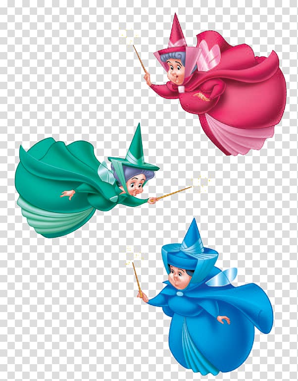 three Disney fairy illustration, Princess Aurora Disney Fairies Thistletwit The Sleeping Beauty, beauty transparent background PNG clipart