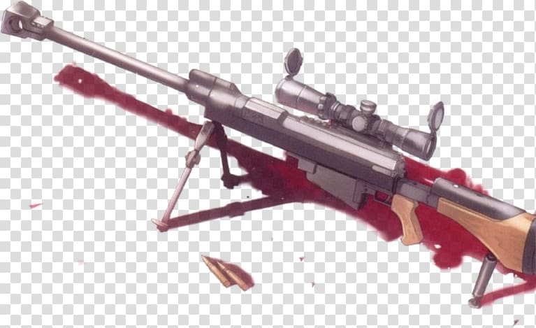 PGM Hécate II Sinon Sniper rifle PGM Ultima Ratio Anti-materiel rifle, sniper rifle transparent background PNG clipart