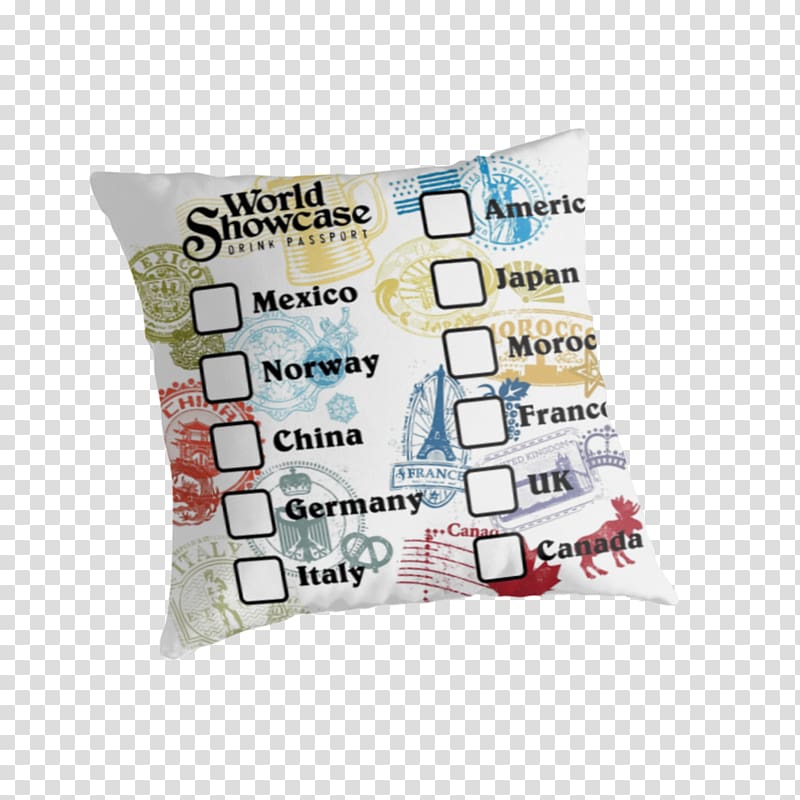 Cushion World Showcase Pillow Material, people drinking transparent background PNG clipart