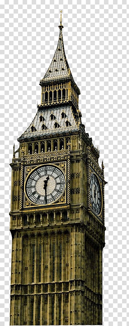 Elizabeth Tower illustration, Big Ben transparent background PNG clipart