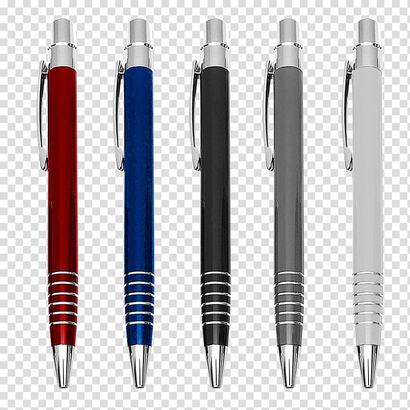 Paper Ballpoint pen Mechanical pencil Rollerball pen, aluminium can transparent background PNG clipart