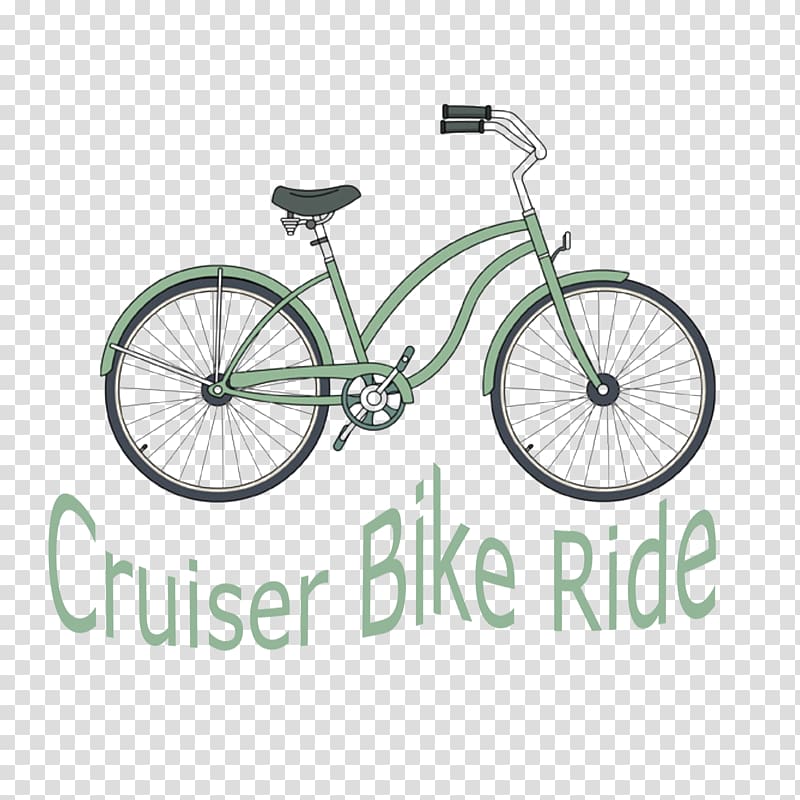 Cruiser bicycle Mountain bike BMX bike, best looking female motorcycle rider transparent background PNG clipart