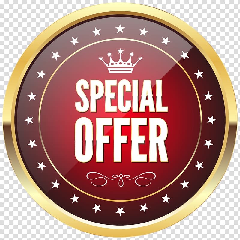 Special Offer signage illustration, Gold Badge , Special Offer Badge transparent background PNG clipart
