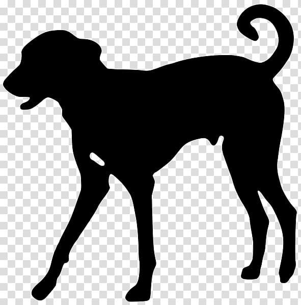 Dobermann Greyhound Beagle Labrador Retriever Puppy, Dog Sillouette transparent background PNG clipart