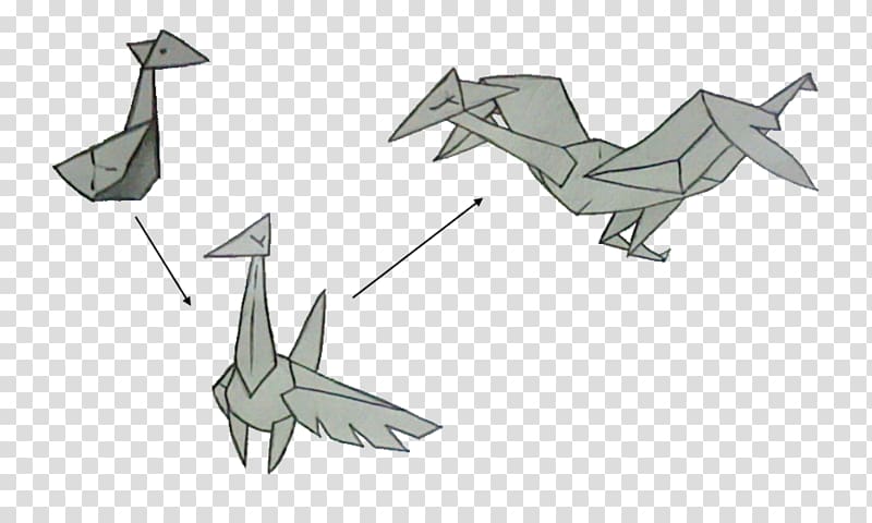 Origami Marine mammal Paper Cartoon Design, design transparent background PNG clipart