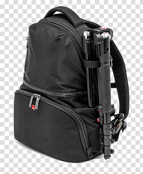 Manfrotto Advanced Active Backpack Camera MANFROTTO Shoulder Bag Advanced Active SB-A1, backpack transparent background PNG clipart