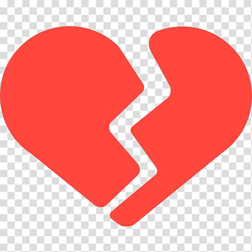 Broken heart Takotsubo cardiomyopathy Emoji , broken heart transparent background PNG clipart