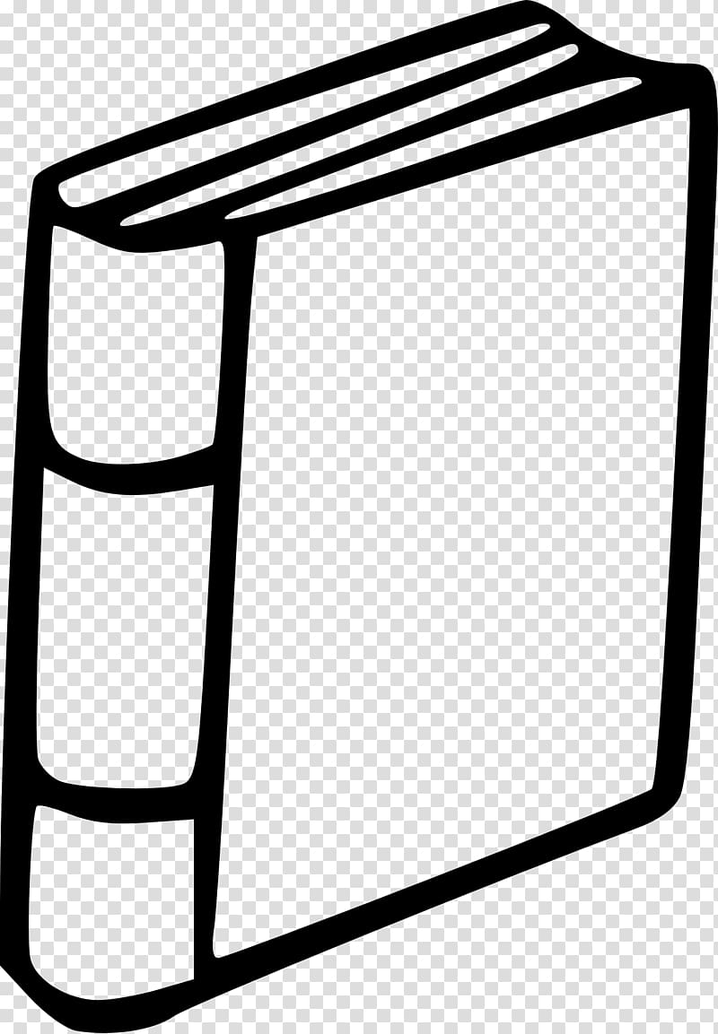 Black and White Book , Book transparent background PNG clipart