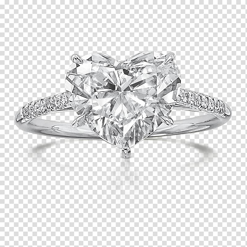 Jewellery Diamond Wedding ring Gemological Institute of America, coração transparent background PNG clipart
