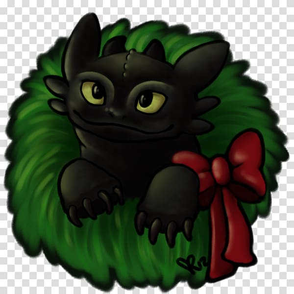 How to Train Your Dragon Christmas Toothless Drawing, toothless transparent background PNG clipart
